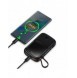 Powerbank 10000mAh 20W Baseus Qpow Pro Overseas Edition + USB C 3A-kabel - svart