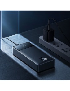 Powerbank 20000mAh USB / USB C 25W PD QC + USB C 60W Cable Baseus Bipow - svart
