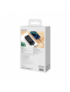 Powerbank 20000mAh USB / USB C 25W PD QC + USB C 60W Cable Baseus Bipow - svart