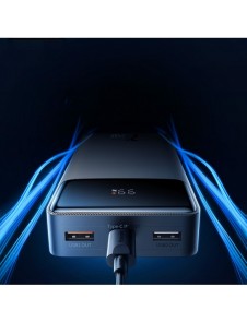 Powerbank 20000mAh USB / USB C 25W PD QC + USB C 60W Cable Baseus Bipow - svart