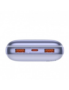 Powerbank Baseus Bipow Pro 20000mAh 22,5W lila med USB Typ A - USB Typ C 3A 0,3m kabel (PPBD030005)