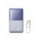 Powerbank Baseus Bipow Pro 20000mAh 22,5W lila med USB Typ A - USB Typ C 3A 0,3m kabel (PPBD030005)