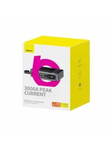 Powerbank Jump Starter 3000A Baseus Super Energy Ultra - svart