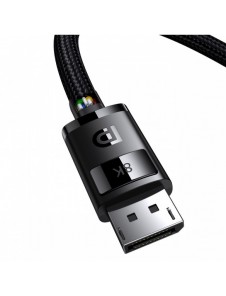 DisplayPort 8K 60Hz kabel 1m Baseus High Definition Series - svart