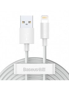 Baseus 2x USB-kabel - Blixtsnabb laddning Power Delivery 1,5 m vit (TZCALZJ-02)