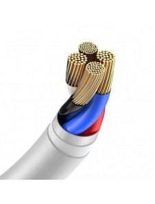 Baseus 2x USB-kabel - Blixtsnabb laddning Power Delivery 1,5 m vit (TZCALZJ-02)