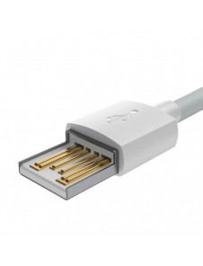 Baseus 2x USB-kabel - Blixtsnabb laddning Power Delivery 1,5 m vit (TZCALZJ-02)
