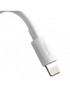 Baseus 2x USB-kabel - Blixtsnabb laddning Power Delivery 1,5 m vit (TZCALZJ-02)