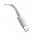 Baseus 2x USB-kabel - Blixtsnabb laddning Power Delivery 1,5 m vit (TZCALZJ-02)