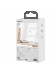 Baseus 2x USB-kabel - Blixtsnabb laddning Power Delivery 1,5 m vit (TZCALZJ-02)