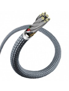 Baseus-kabel för iPhone USB Typ C - Lightning 2m, Strömförsörjning 20W grå (CALD000116)