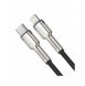 Baseus Cafule Metal Datakabel USB Typ C - Lightning 20 W Strömförsörjning 1 m svart (CATLJK-A01)