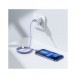 Baseus Crystal Shine Series-kabel USB-kabel för snabb laddning och dataöverföring USB Typ C - Lightning 20W 1,2m lila (CAJY00020