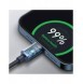 Baseus Crystal Shine Series-kabel USB-kabel för snabb laddning och dataöverföring USB Typ C - Lightning 20W 1,2m lila (CAJY00020