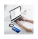 Baseus crystal shine serie snabbladdningsdatakabel USB typ C till Lightning 20W 1,2m svart (CAJY000201)