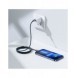 Baseus crystal shine serie snabbladdningsdatakabel USB typ C till Lightning 20W 1,2m svart (CAJY000201)