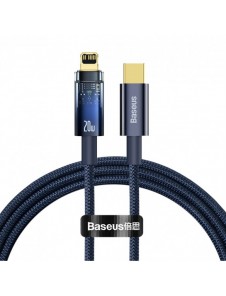 Baseus Explorer Series-kabel USB Typ C - Lightning 20W 1m blå (CATS000003)