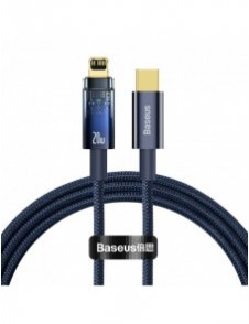 Baseus Explorer Series-kabel USB Typ C - Lightning 20W 1m blå (CATS000003)