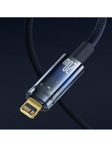 Baseus Explorer Series-kabel USB Typ C - Lightning 20W 1m blå (CATS000003)