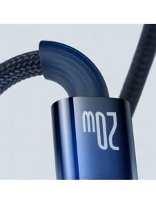 Baseus Explorer Series-kabel USB Typ C - Lightning 20W 1m blå (CATS000003)