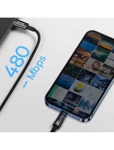 Baseus Explorer Series-kabel USB Typ C - Lightning 20W 1m blå (CATS000003)