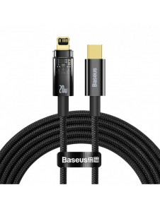 Baseus Explorer Series-kabel USB Typ C - Lightning 20W 2m svart (CATS000101)