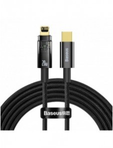 Baseus Explorer Series-kabel USB Typ C - Lightning 20W 2m svart (CATS000101)