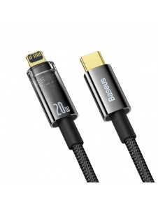 Baseus Explorer Series-kabel USB Typ C - Lightning 20W 2m svart (CATS000101)