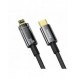 Baseus Explorer Series-kabel USB Typ C - Lightning 20W 2m svart (CATS000101)