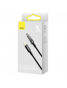 Baseus Explorer Series-kabel USB Typ C - Lightning 20W 2m svart (CATS000101)