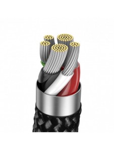 Baseus Explorer Series-kabel USB Typ C - Lightning 20W 2m svart (CATS000101)