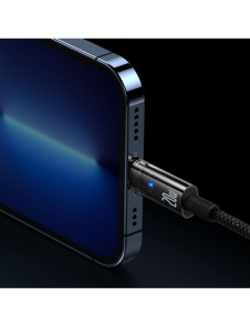 Baseus Explorer Series-kabel USB Typ C - Lightning 20W 2m svart (CATS000101)