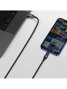 Baseus Explorer Series-kabel USB Typ C - Lightning 20W 2m svart (CATS000101)
