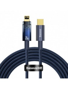 Baseus Explorer Series-kabel USB Typ C - Lightning 20W 2m blå (CATS000103)