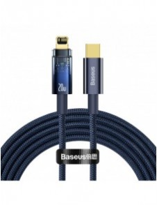 Baseus Explorer Series-kabel USB Typ C - Lightning 20W 2m blå (CATS000103)
