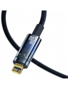 Baseus Explorer Series-kabel USB Typ C - Lightning 20W 2m blå (CATS000103)