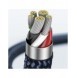 Baseus Explorer Series-kabel USB Typ C - Lightning 20W 2m blå (CATS000103)