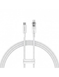 Baseus Explorer Series-kabel USB-C - Lightning 20W 1 m vit (CATS010202)
