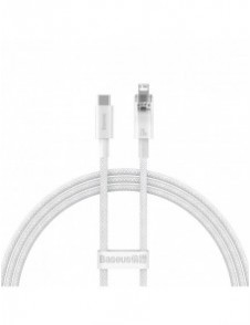 Baseus Explorer Series-kabel USB-C - Lightning 20W 1 m vit (CATS010202)