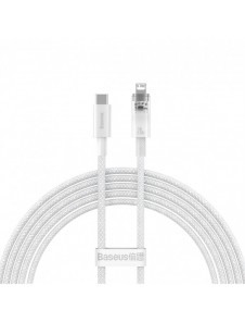 Baseus Explorer Series-kabel USB-C - Lightning 20W 2 m vit (CATS010302)