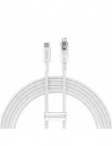 Baseus Explorer Series-kabel USB-C - Lightning 20W 2 m vit (CATS010302)