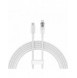 Baseus Explorer Series-kabel USB-C - Lightning 20W 2 m vit (CATS010302)