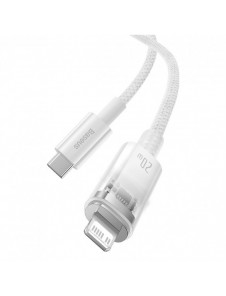Baseus Explorer Series-kabel USB-C - Lightning 20W 2 m vit (CATS010302)