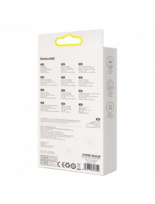 Baseus Glimmer Series-kabel med snabbladdning USB-C - Lightning 480Mb/s PD 20W 1m vit