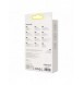 Baseus Glimmer Series-kabel med snabbladdning USB-C - Lightning 480Mb/s PD 20W 1m vit