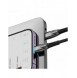Baseus Glimmer Series snabbladdningskabel USB-C - Lightning 480Mb/s PD 20W 1m svart