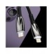 Baseus Glimmer Series snabbladdningskabel USB-C - Lightning 480Mb/s PD 20W 2m svart