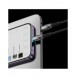 Baseus Glimmer Series snabbladdningskabel USB-C - Lightning 480Mb/s PD 20W 2m svart