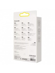 Baseus Glimmer Series snabbladdningskabel USB-C - Lightning 480Mb/s PD 20W 2m svart