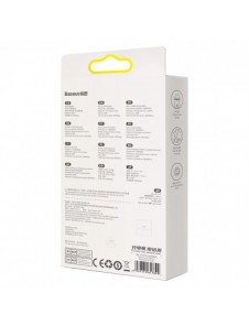 Baseus Glimmer Series snabbladdningskabel USB-C - Lightning 480Mb/s PD 20W 2m vit